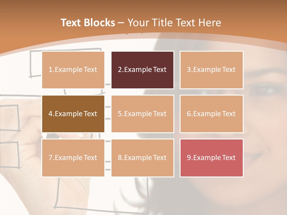 Finger Senior Two PowerPoint Template