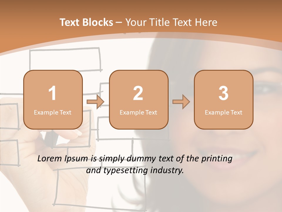 Finger Senior Two PowerPoint Template