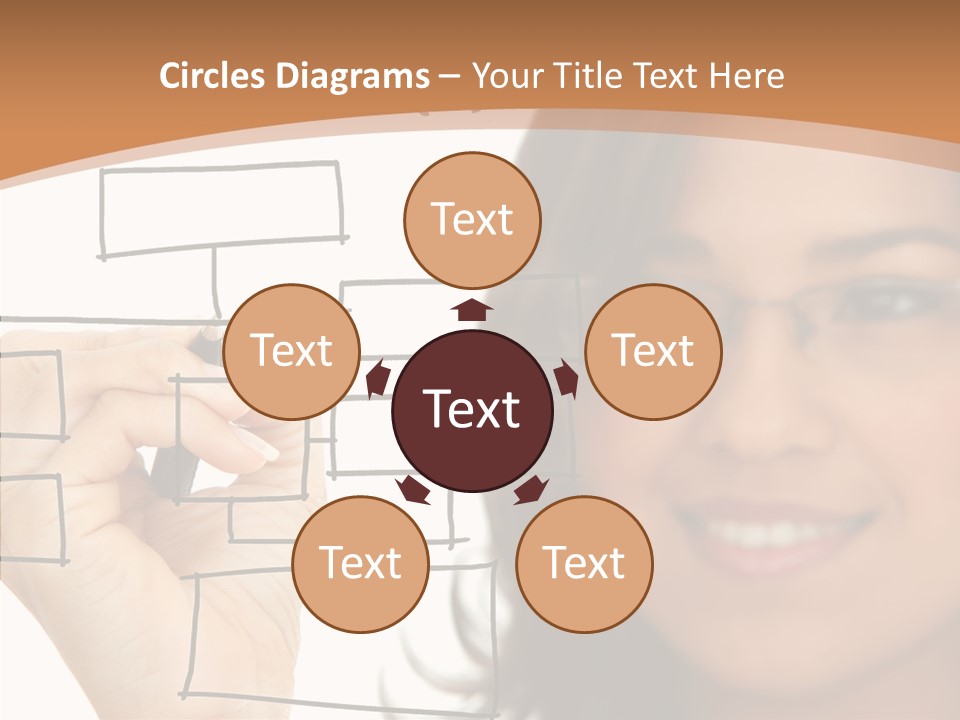 Finger Senior Two PowerPoint Template