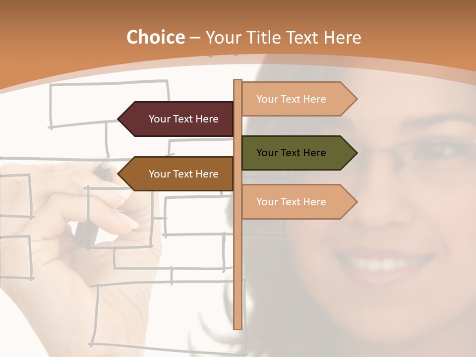 Finger Senior Two PowerPoint Template