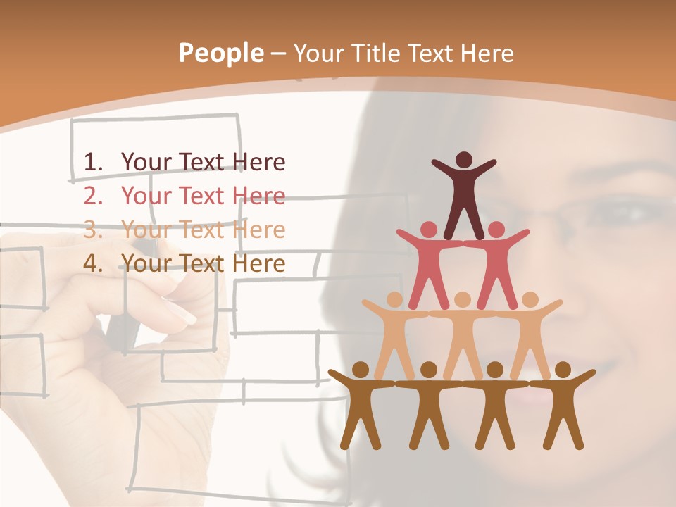 Finger Senior Two PowerPoint Template