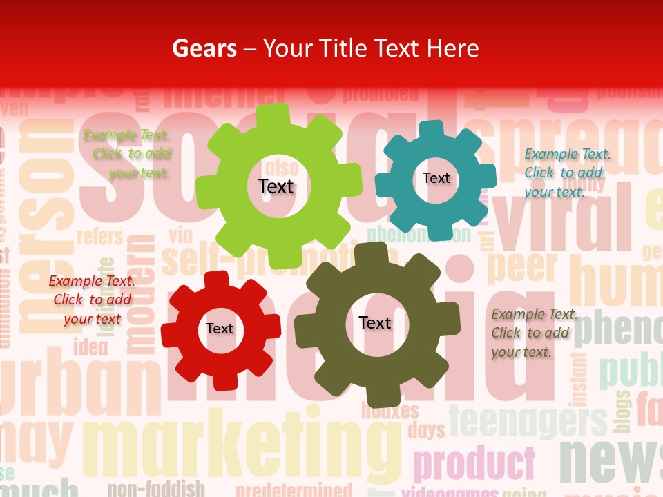 Human Sharing Holding Hands PowerPoint Template