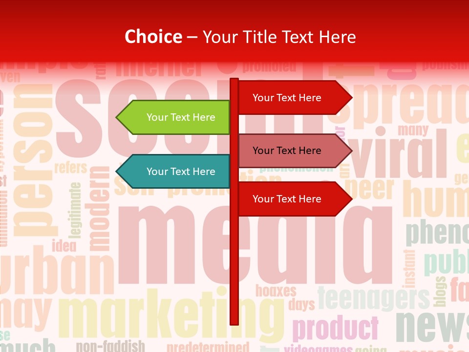 Human Sharing Holding Hands PowerPoint Template