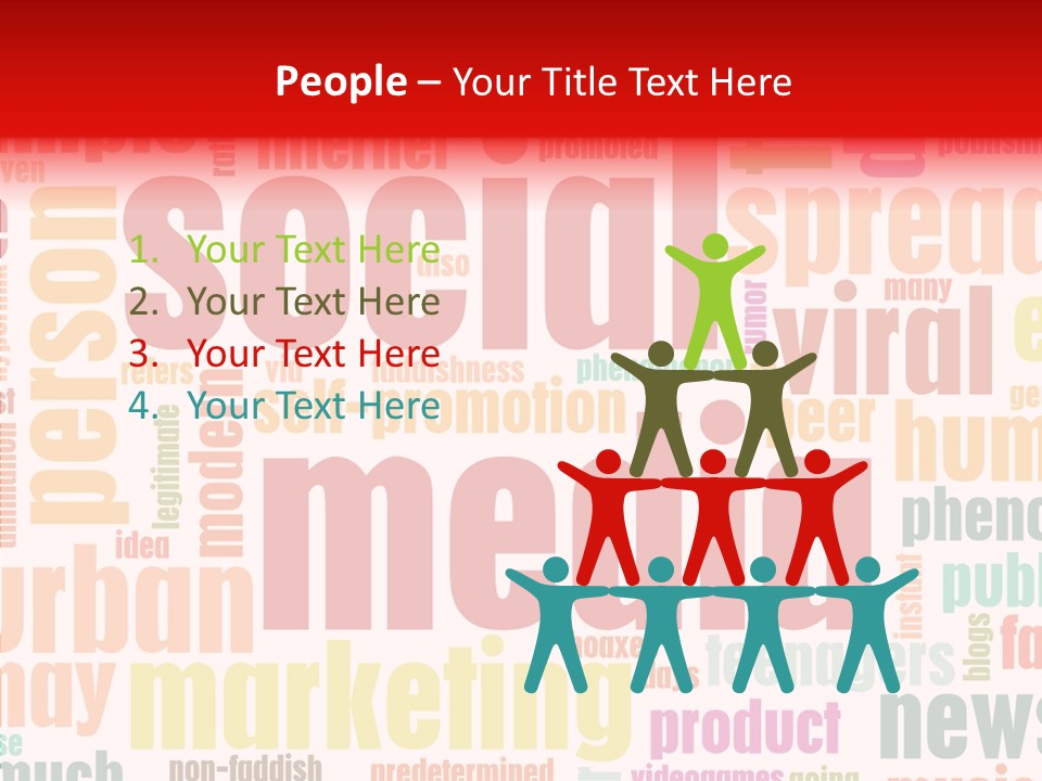 Human Sharing Holding Hands PowerPoint Template