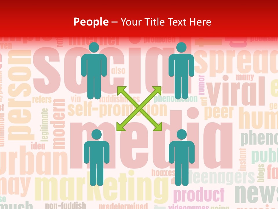 Human Sharing Holding Hands PowerPoint Template