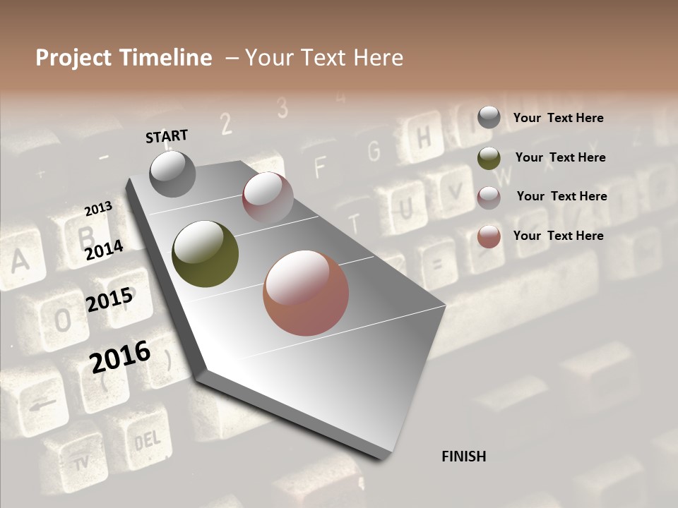 Female Helping Hand Young PowerPoint Template
