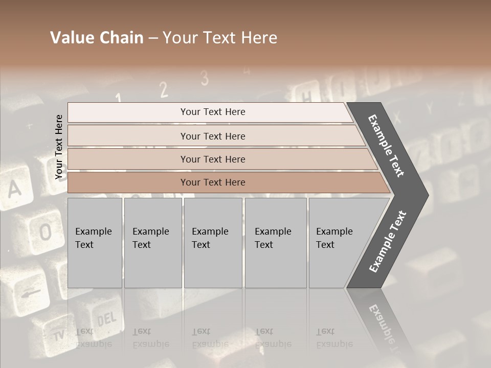 Female Helping Hand Young PowerPoint Template