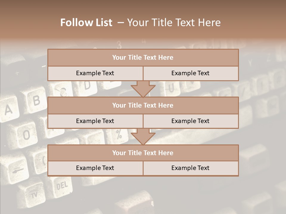 Female Helping Hand Young PowerPoint Template