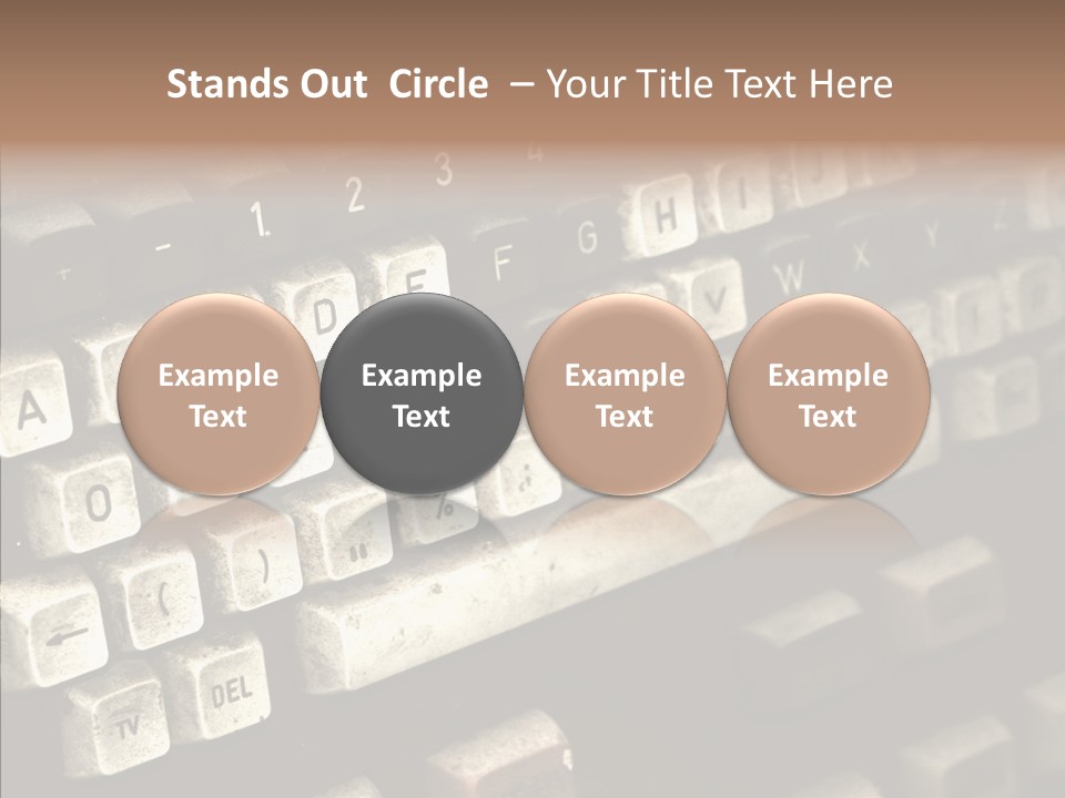 Female Helping Hand Young PowerPoint Template