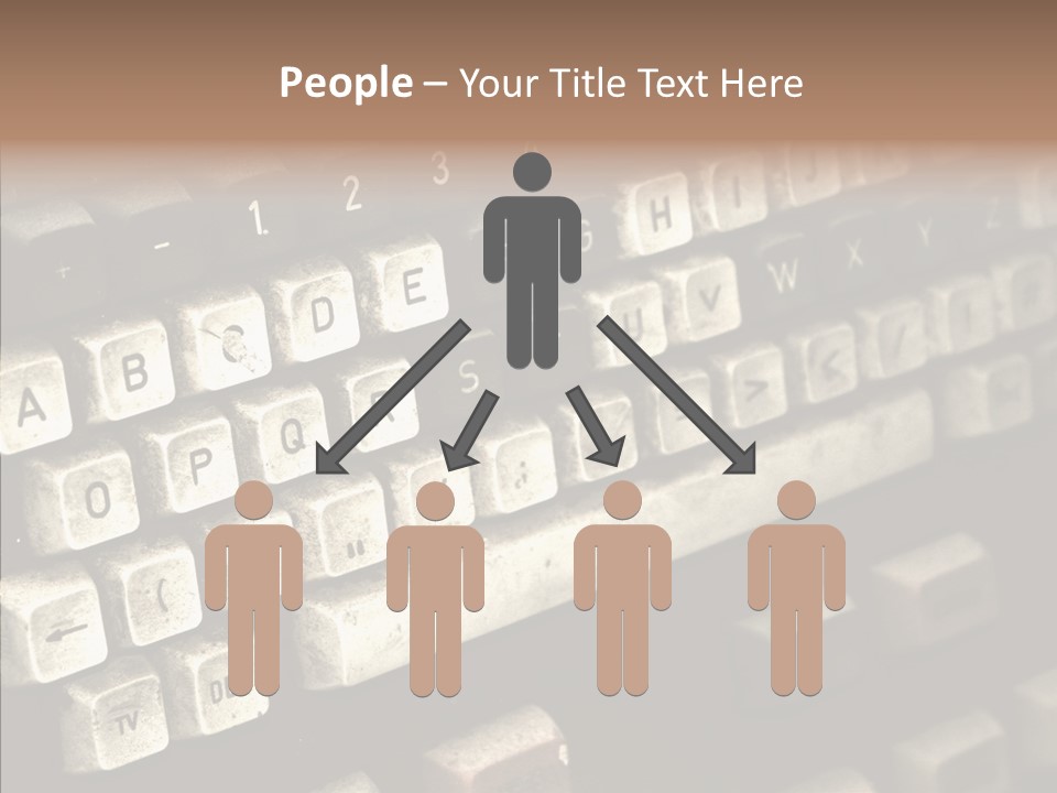 Female Helping Hand Young PowerPoint Template