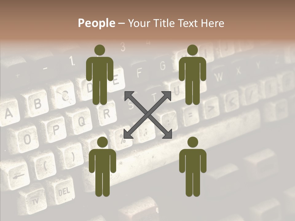 Female Helping Hand Young PowerPoint Template