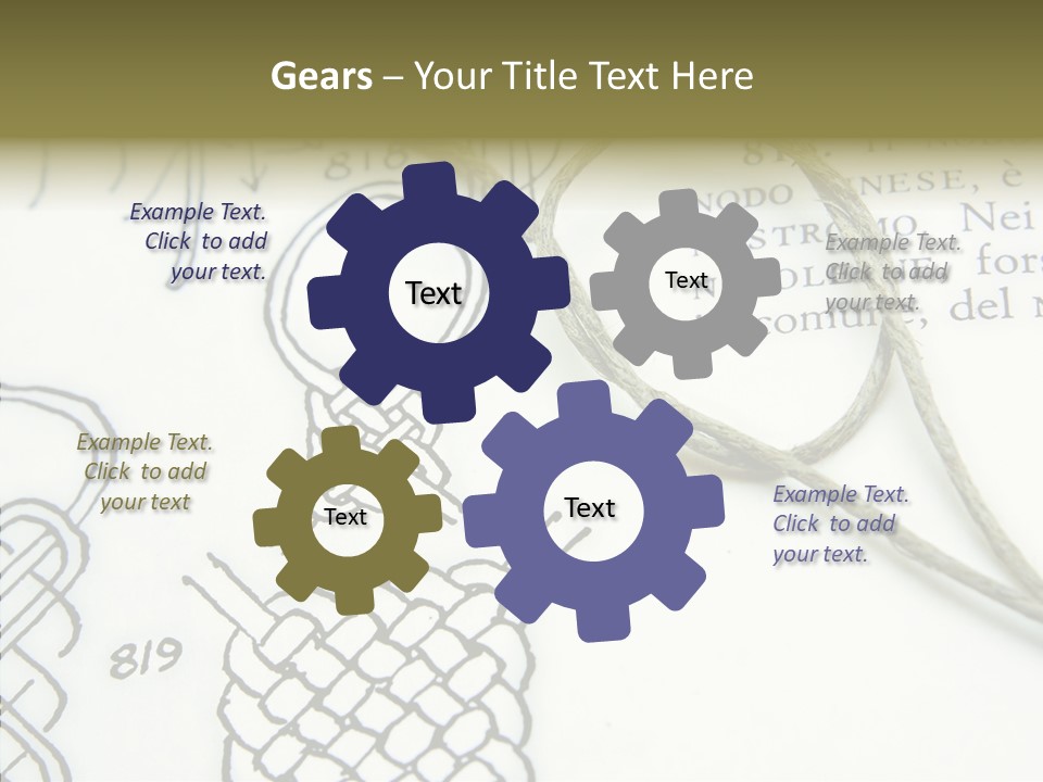 Touching Human Help PowerPoint Template