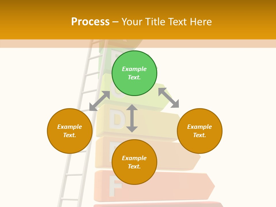 Touching Grandmother Finger PowerPoint Template