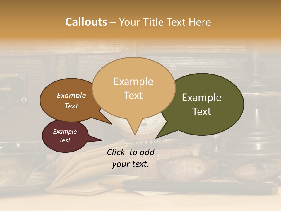 Assistance Aging Old PowerPoint Template