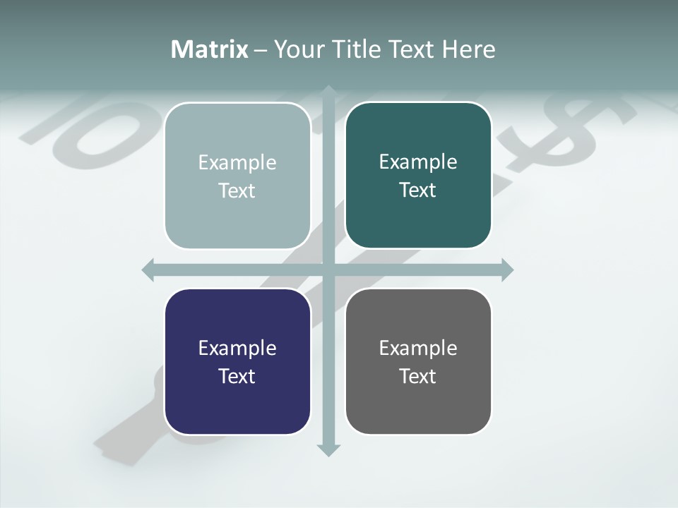 Elderly White Hold PowerPoint Template