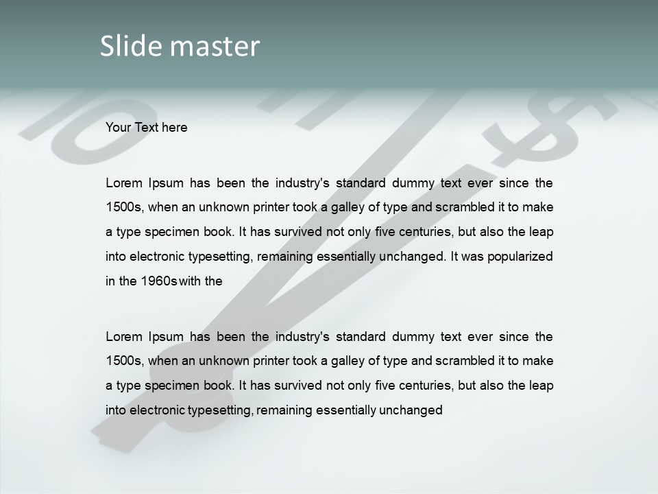 Elderly White Hold PowerPoint Template