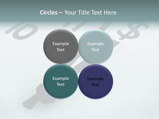 Elderly White Hold PowerPoint Template