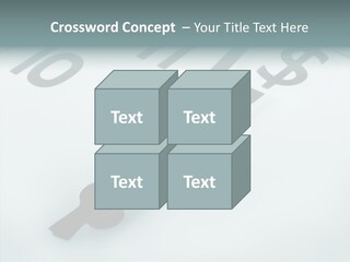 Elderly White Hold PowerPoint Template