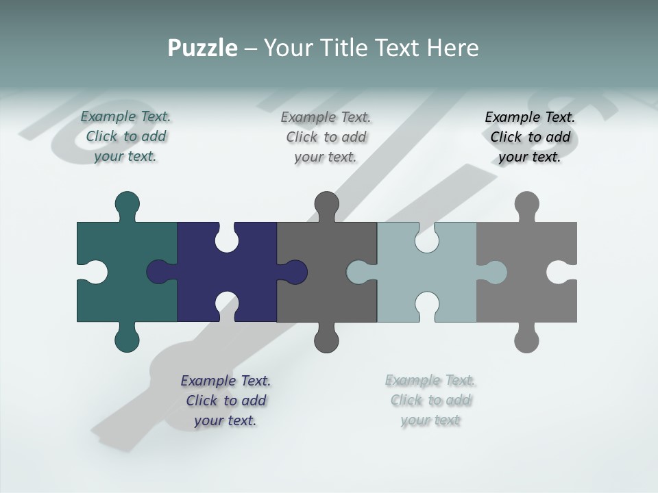 Elderly White Hold PowerPoint Template