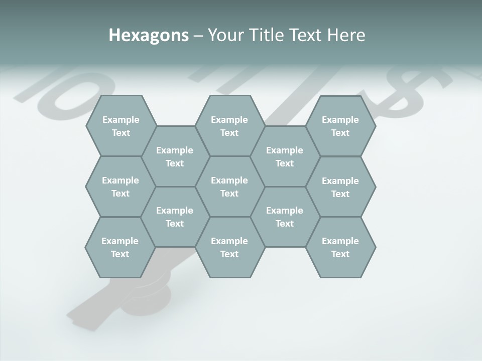 Elderly White Hold PowerPoint Template