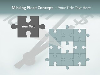 Elderly White Hold PowerPoint Template