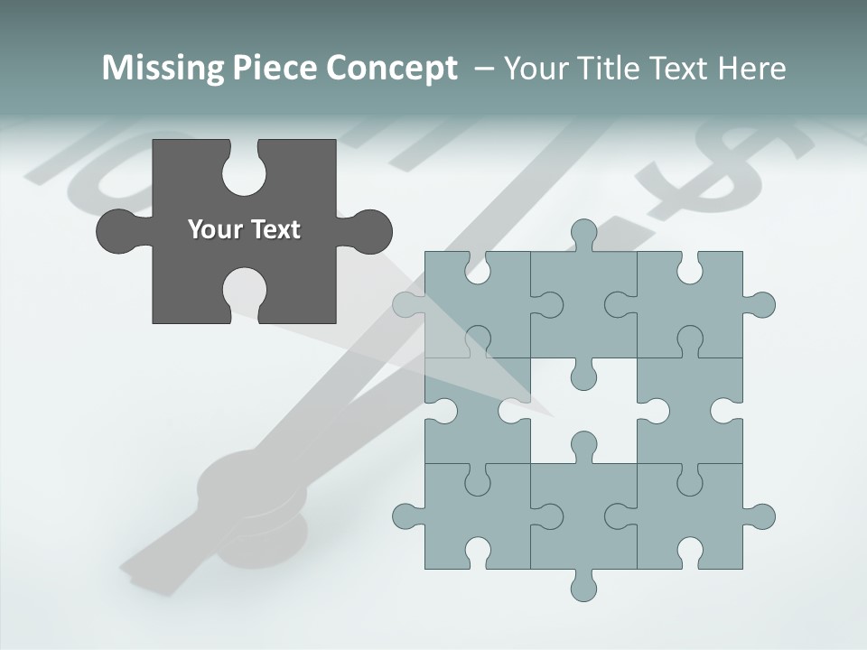 Elderly White Hold PowerPoint Template