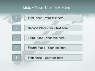 Elderly White Hold PowerPoint Template