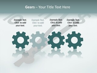 Elderly White Hold PowerPoint Template