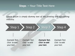 Elderly White Hold PowerPoint Template