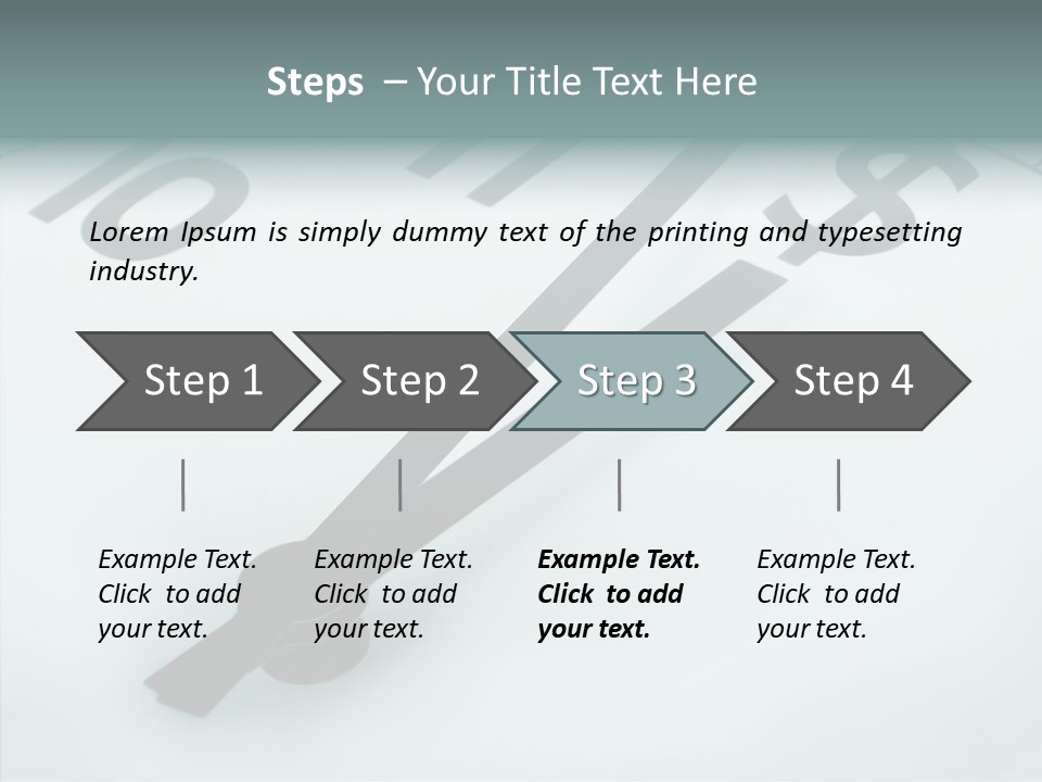 Elderly White Hold PowerPoint Template