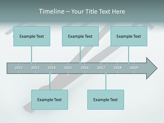Elderly White Hold PowerPoint Template