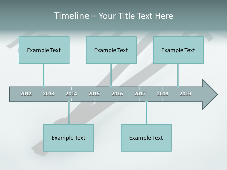 Elderly White Hold PowerPoint Template