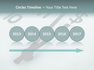 Elderly White Hold PowerPoint Template