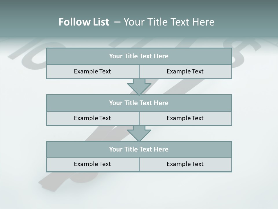 Elderly White Hold PowerPoint Template