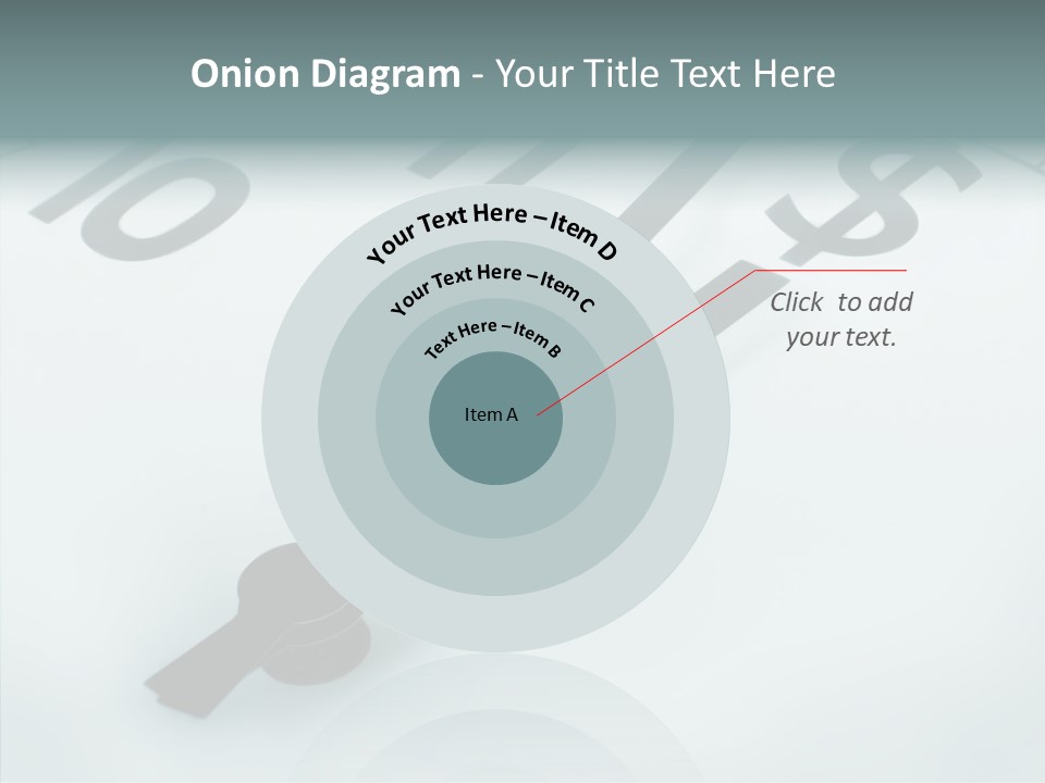 Elderly White Hold PowerPoint Template