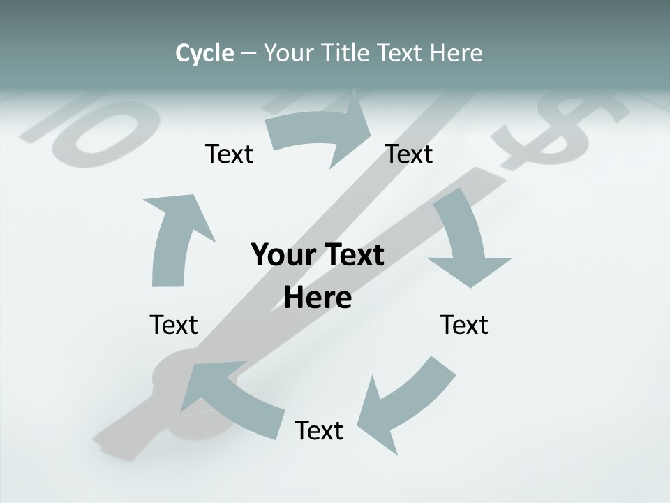 Elderly White Hold PowerPoint Template