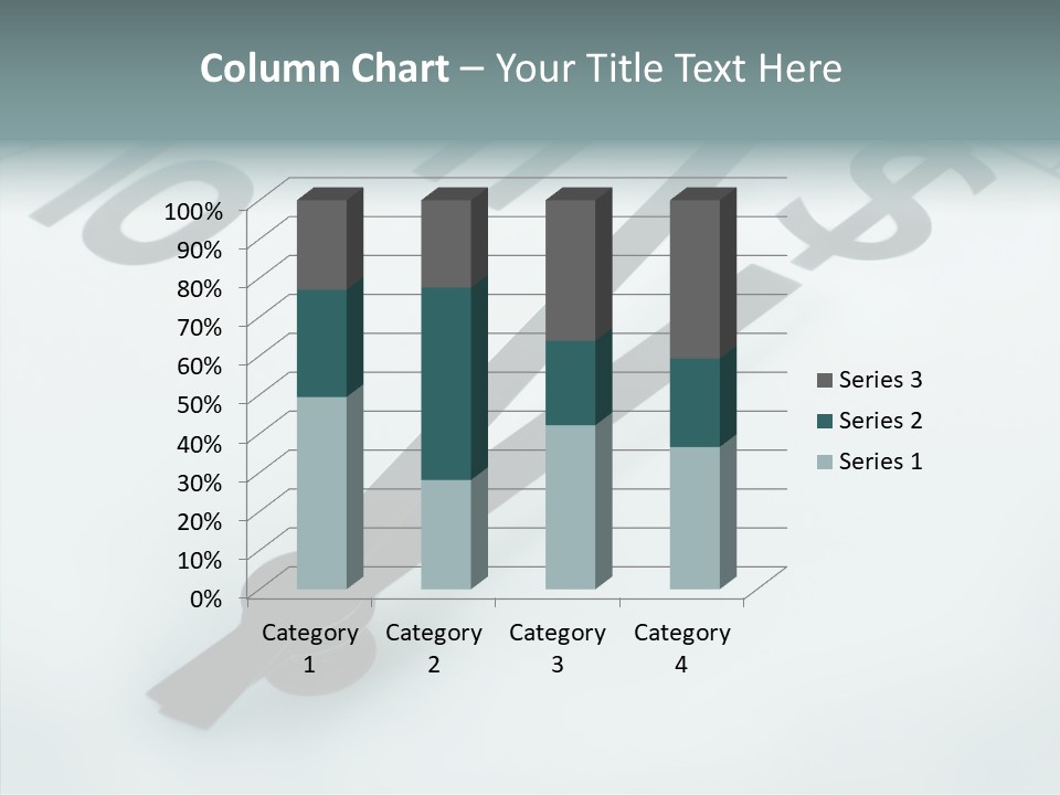 Elderly White Hold PowerPoint Template