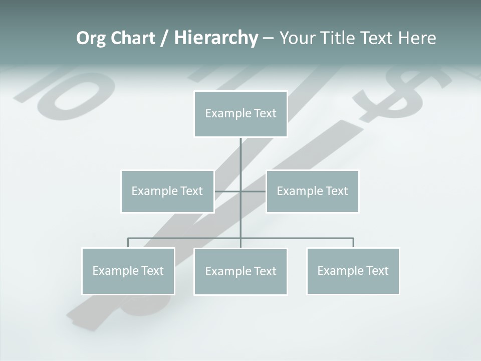 Elderly White Hold PowerPoint Template