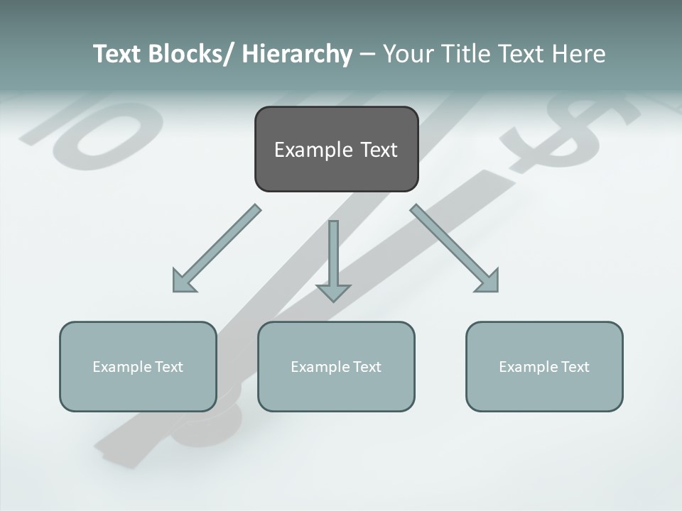 Elderly White Hold PowerPoint Template
