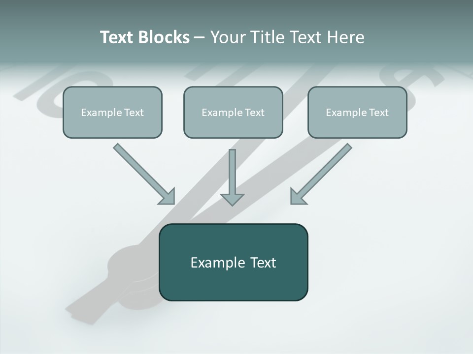 Elderly White Hold PowerPoint Template