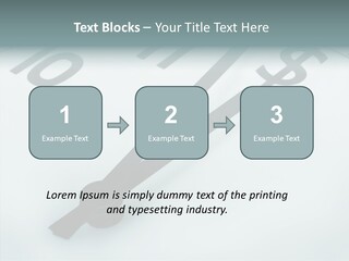 Elderly White Hold PowerPoint Template