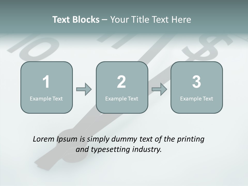 Elderly White Hold PowerPoint Template
