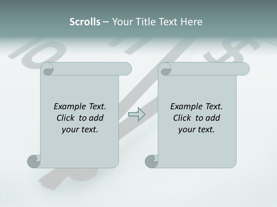 Elderly White Hold PowerPoint Template