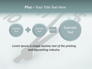 Elderly White Hold PowerPoint Template