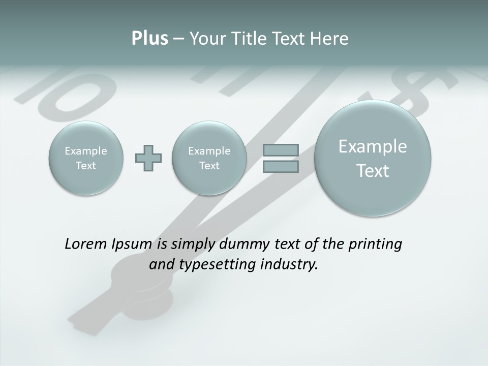 Elderly White Hold PowerPoint Template