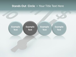 Elderly White Hold PowerPoint Template