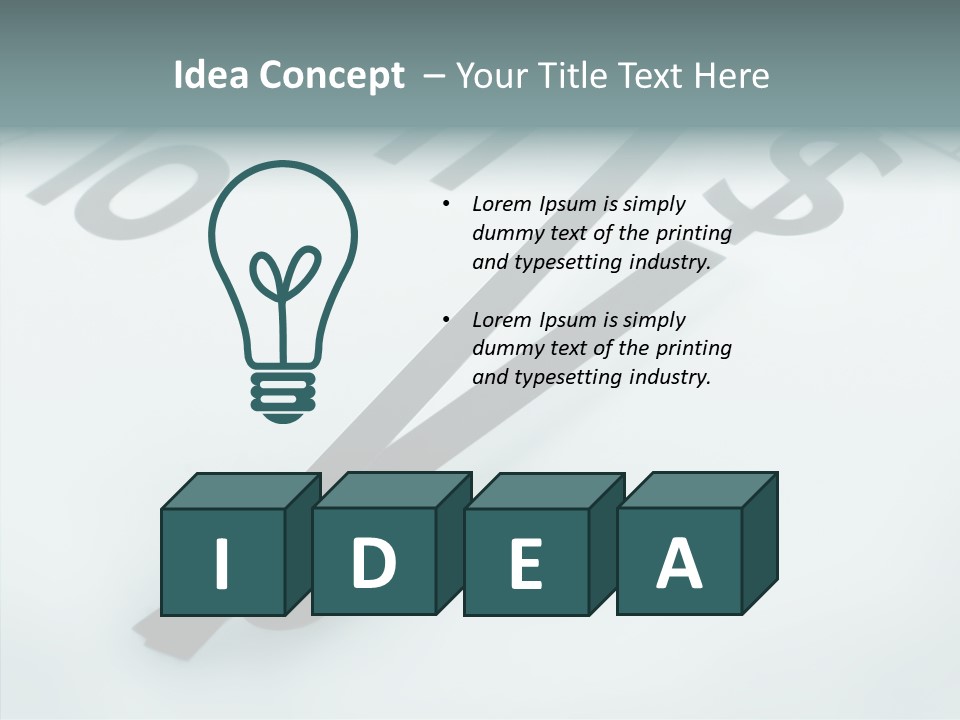 Elderly White Hold PowerPoint Template