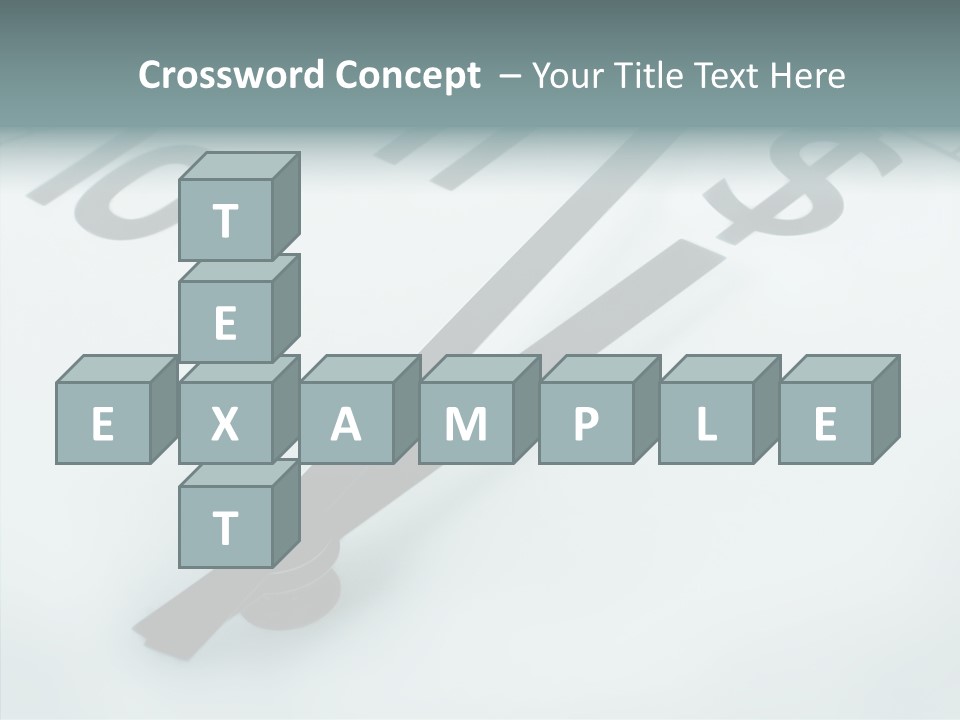 Elderly White Hold PowerPoint Template