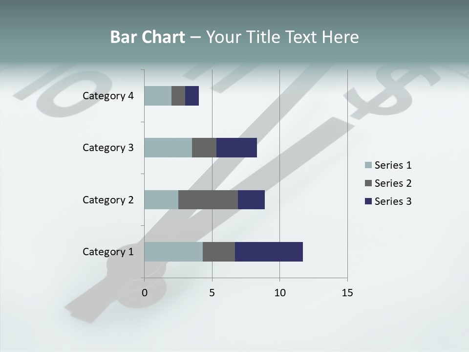 Elderly White Hold PowerPoint Template