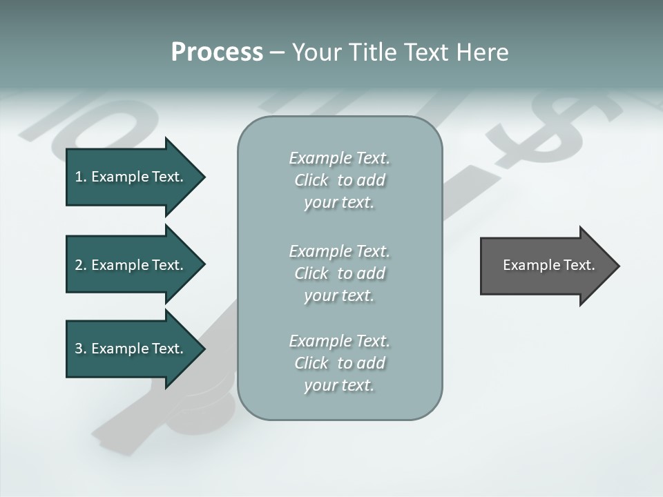 Elderly White Hold PowerPoint Template